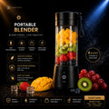 Portable USB Blender – Rechargeable Mini Juicer for Smoothies, Protein Shakes & Fresh Juice